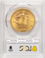 1908 $20 MOTTO Saint-Gaudens Double Eagle PCGS MS65 (776350023)