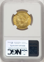 1809/8 $5 BD-1 Early Half Eagle NGC MS62 (776366003)