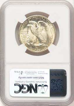 1939-S 50C Walking Liberty Half Dollar NGC MS67 (776367002)