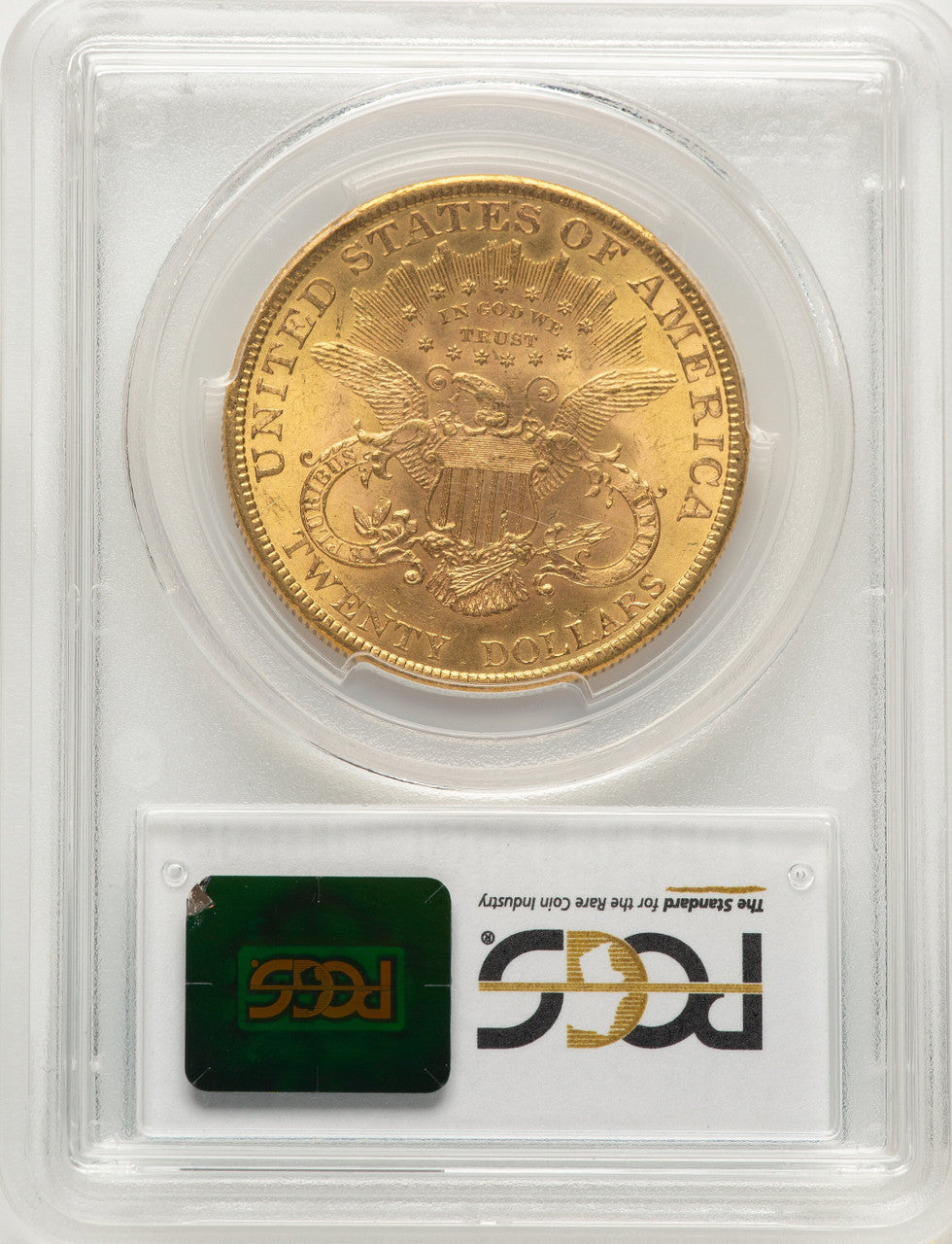 1900 $20 Liberty Double Eagle PCGS MS63+ (776498005)