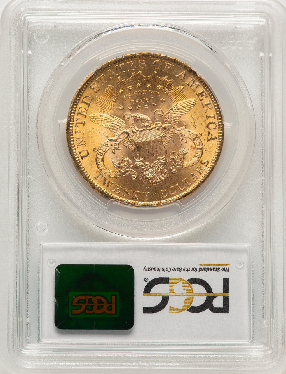 1900 $20 Liberty Double Eagle PCGS MS63+ (776498011)