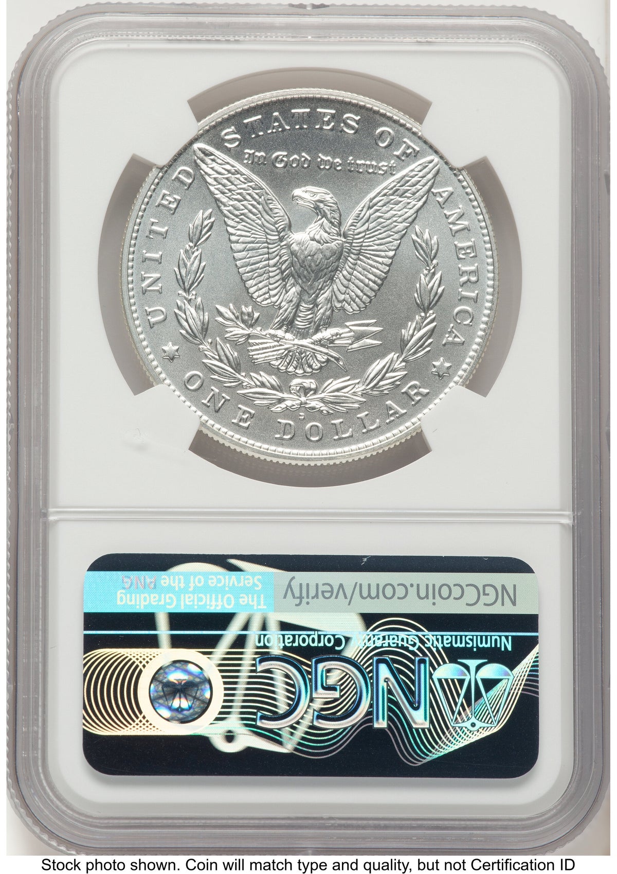 2021-D Morgan Dollar ER Morgan Label NGC MS70