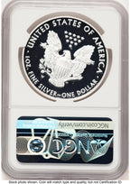 2016-W Proof Silver Eagle 1 oz 30th Anniversary Label NGC PF70