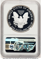 2018-W Proof Silver Eagle 1 oz FDI 1ST NGC PF70
