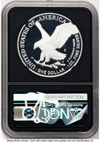2022-S Proof Silver Eagle 1 oz FDI David Ryder NGC PF70