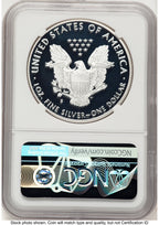 2018-S Proof Silver Eagle 1 oz Brown Label NGC PF70