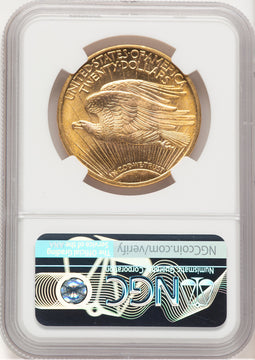 1922 $20 Saint-Gaudens Double Eagle NGC MS64+ (776646020)