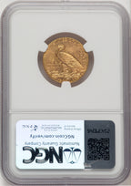 1915 $5 Indian Half Eagle NGC MS65 (776662004)