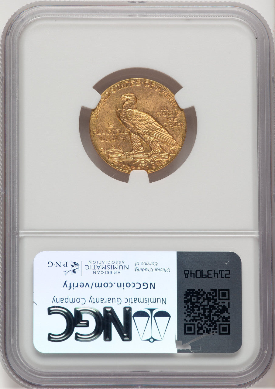 1915 $5 Indian Half Eagle NGC MS65 (776662004)