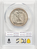 1917-D 50C OBVERSE Walking Liberty Half Dollar PCGS MS63