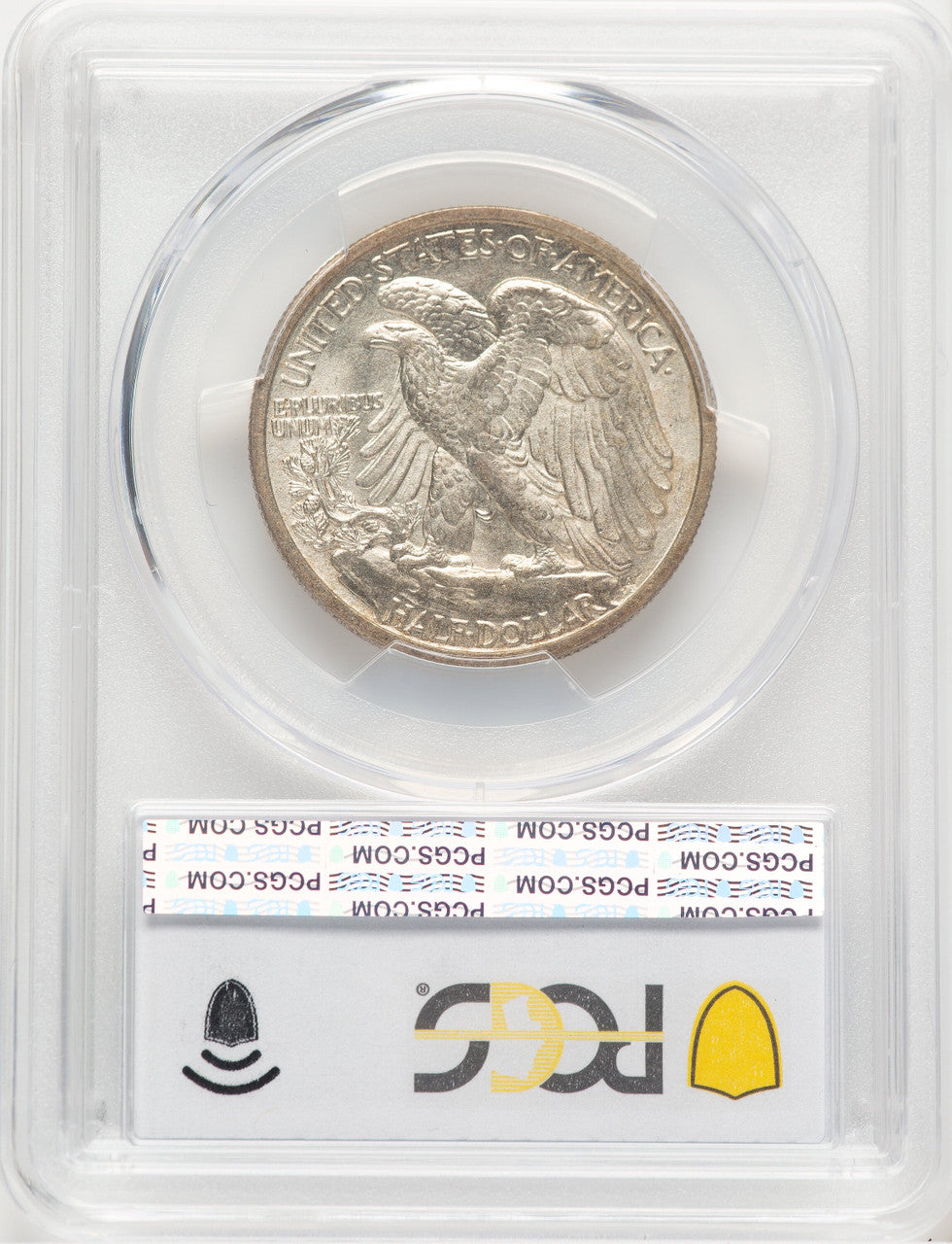 1917-D 50C OBVERSE Walking Liberty Half Dollar PCGS MS63