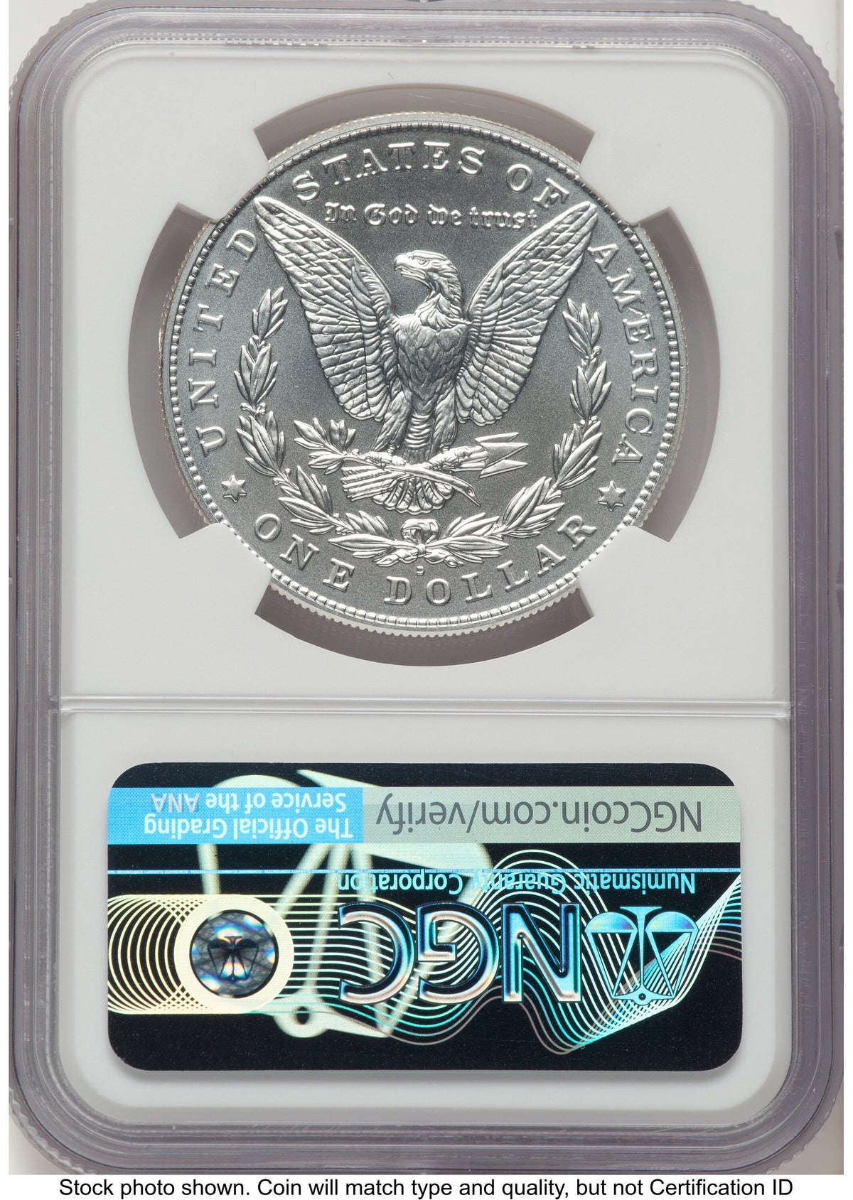 2021-D Morgan Dollar FDI Michael Gaudioso NGC MS70