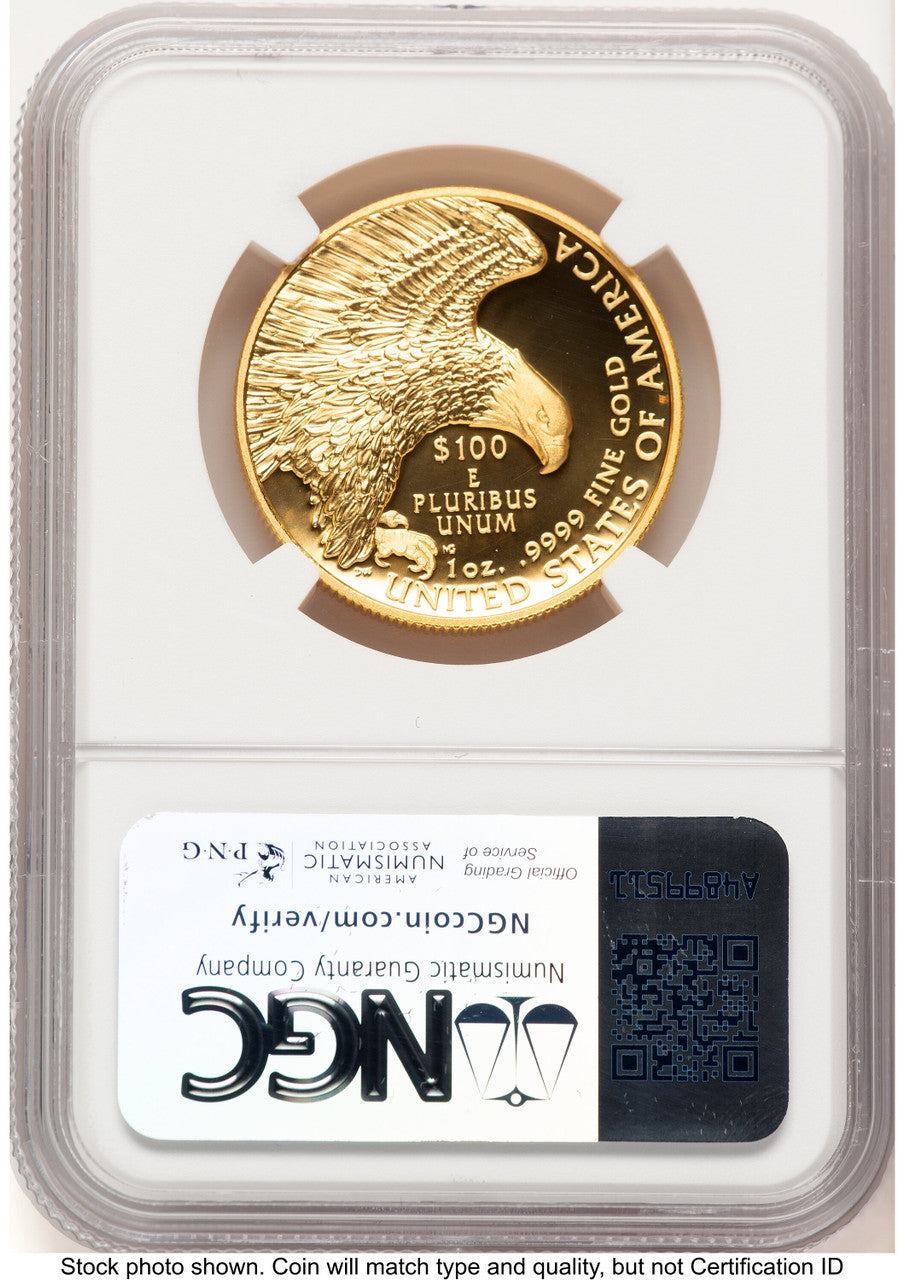 2019-W G$100 American Liberty High Relief Enhanced UC Red Book NGC MS70 (776793002)