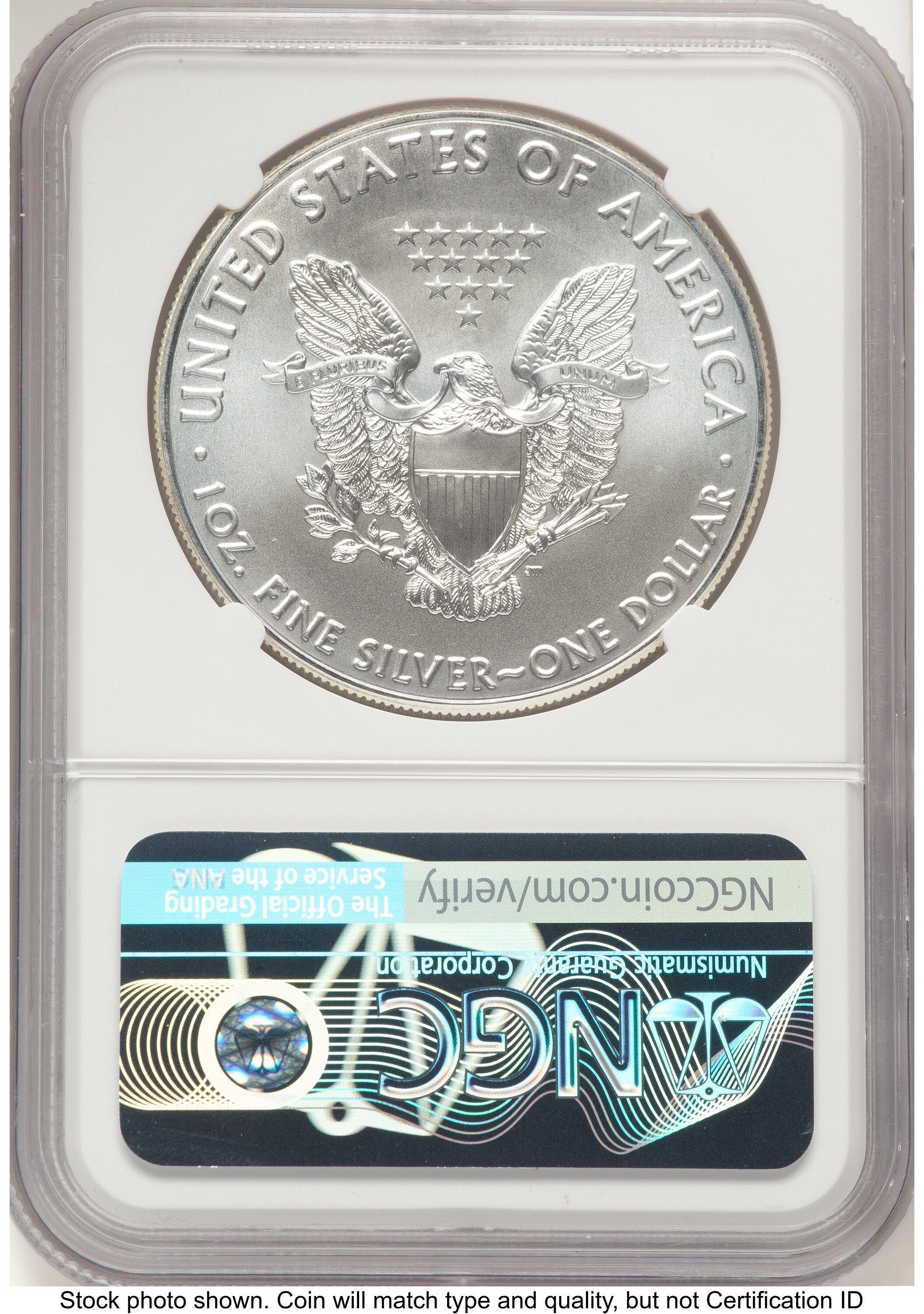 2016-(W) Silver Eagle NGC MS70 Ed Moy