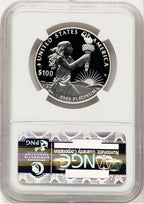 2014-W Proof Platinum Eagle 1 oz FR Blue NGC PF70