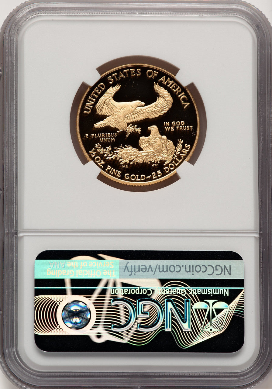 2021-W T1 4-Coin Set Gold American Eagle Mike Castle NGC PF70