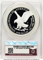 2025-W Proof Silver Eagle 1 oz Red Book CACG PR70