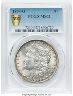 1894-O Morgan Dollar PCGS MS62 (777056001)