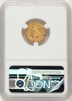 1911 $2.50 Indian Quarter Eagle NGC MS62