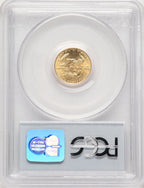 1987 Gold Eagle 1/10 oz Blue Label PCGS MS69
