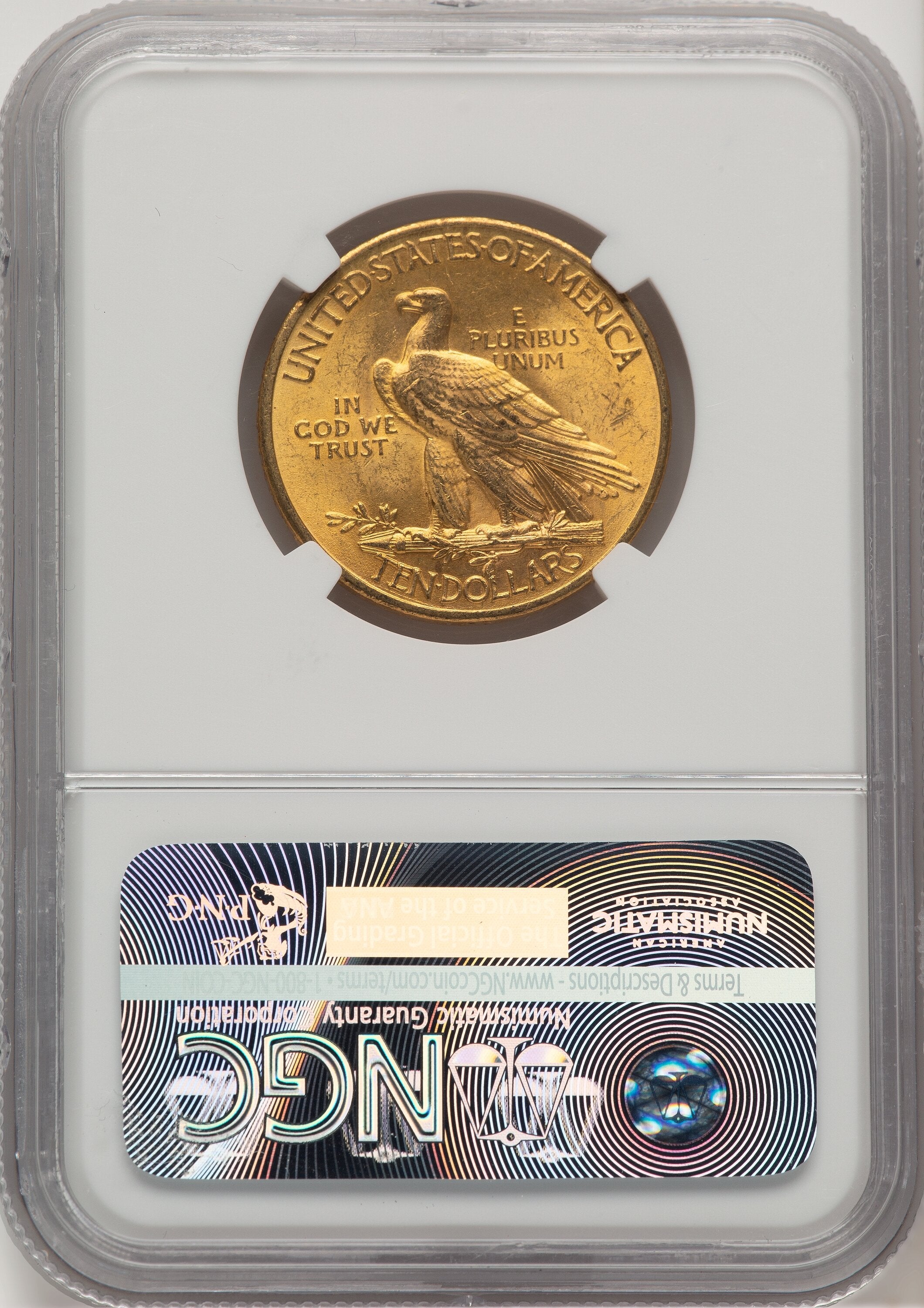 1932 $10 Indian Eagle NGC MS63+