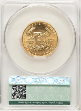 1994 Gold Eagle 1/2 oz Non Designation CACG MS69