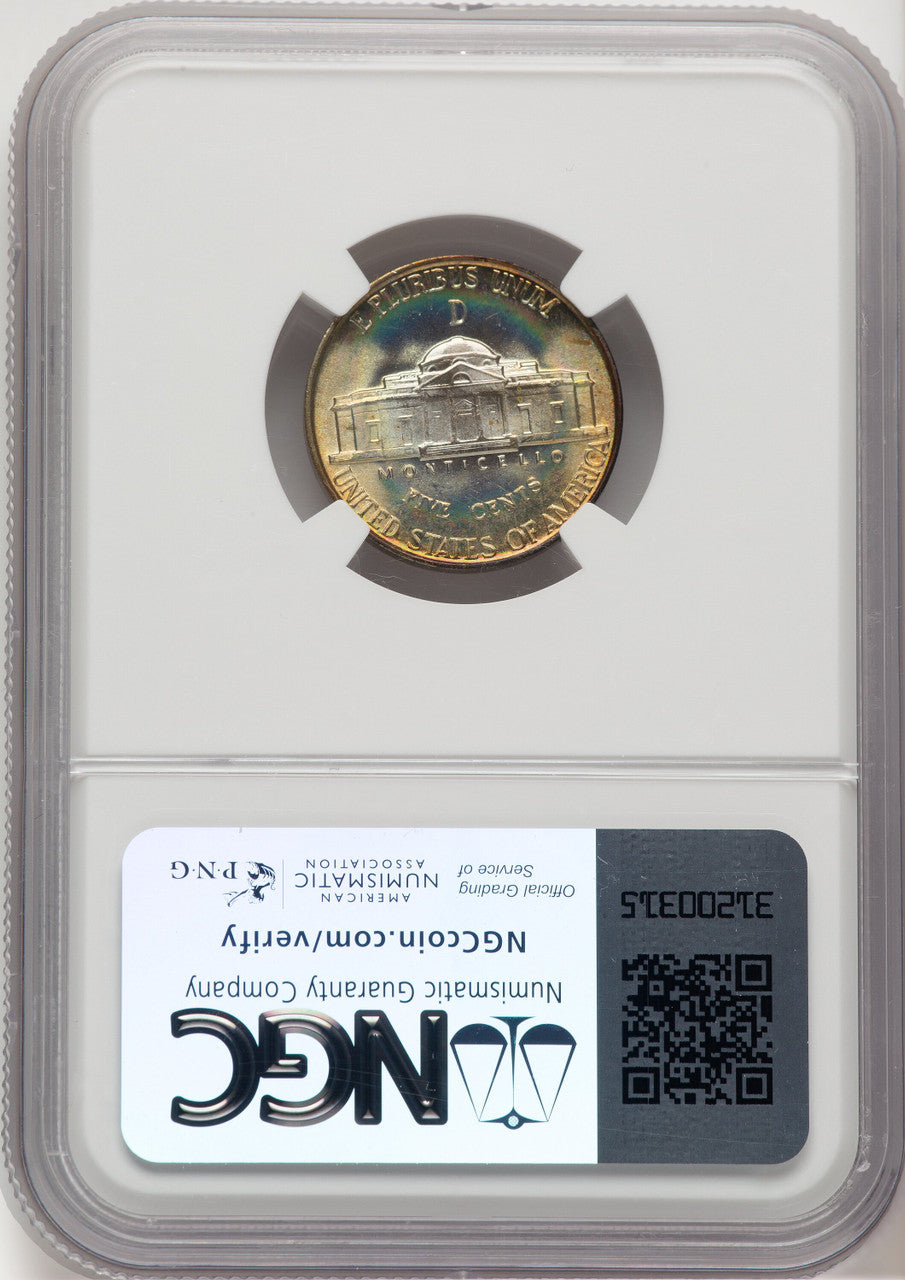 1943-D 5C FS Jefferson Nickel NGC MS68
