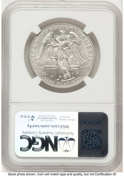 2008-W Burnished Platinum Eagle 1 oz Brown Label NGC MS70