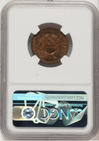 1864 Small Motto RB Two Cent Pieces NGC MS64