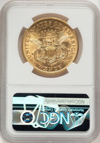 1868-S $20 Liberty Double Eagle NGC AU58