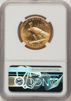 1911-D $10 Indian Eagle NGC MS62