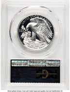 2021-W Palladium Eagle 1 oz FDI Silver Foil PCGS PR70 (777223058)