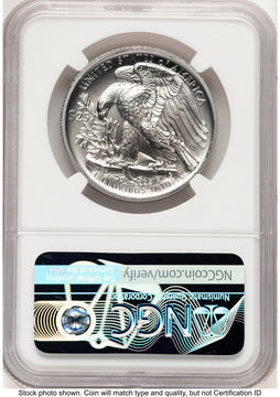 2020-W Palladium Eagle 1 oz Burnished Palladium Label NGC MS70 (777223064)