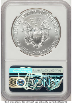 2021 Silver Eagle Type 1 John US Mint Engraver Series Last Day of Production NGC PF70 Mercanti