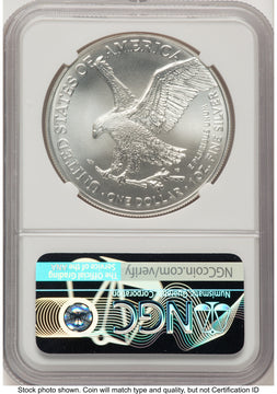 2021 Silver Eagle Type 2 Michael Gaudioso US Mint Engraver Series First Day of Production NGC PF70