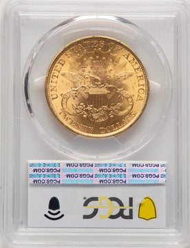 1900 $20 Liberty Double Eagle PCGS MS63+ (777304047)