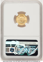 2008-W Burnished Gold Eagle 1/10 oz Brown Label NGC MS70
