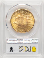 1926 $20 Tripled Die Obverse FS-101 Saint-Gaudens Double Eagle PCGS MS63