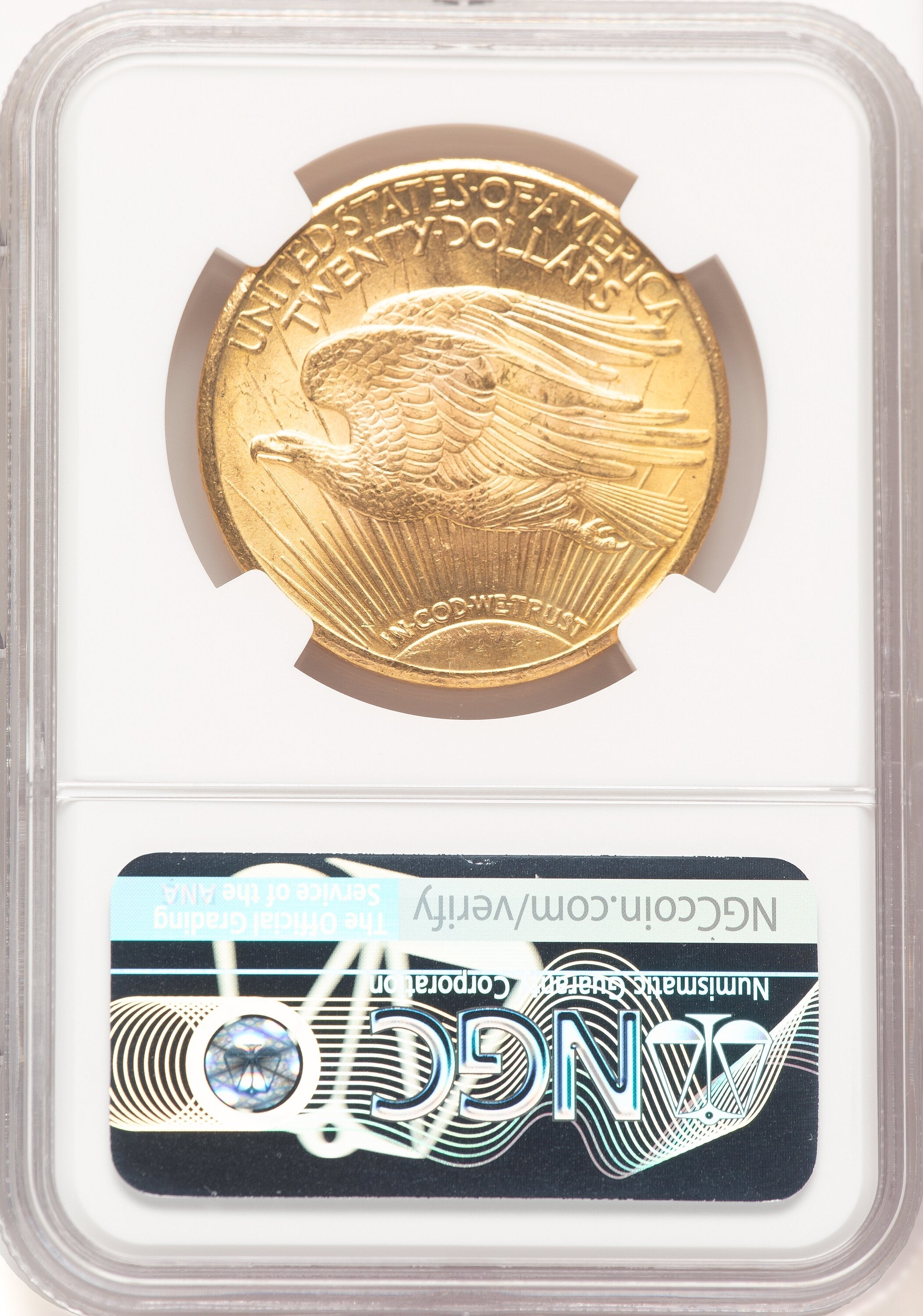 1926 $20 Tripled Die Obverse FS-101 Saint-Gaudens Double Eagle NGC MS65