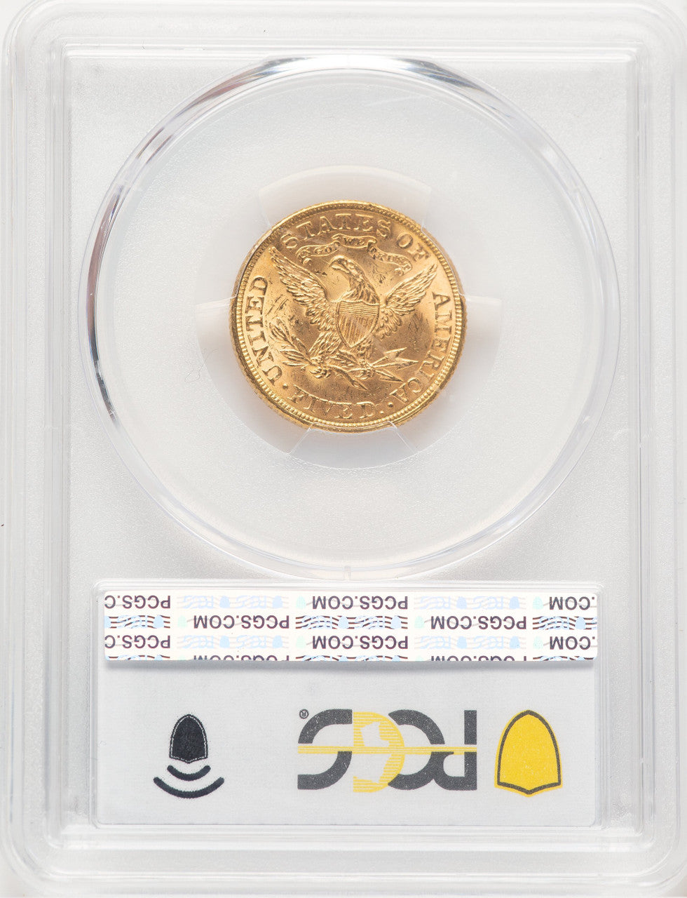 1891 $5 Liberty Half Eagle PCGS MS64 (777398043)