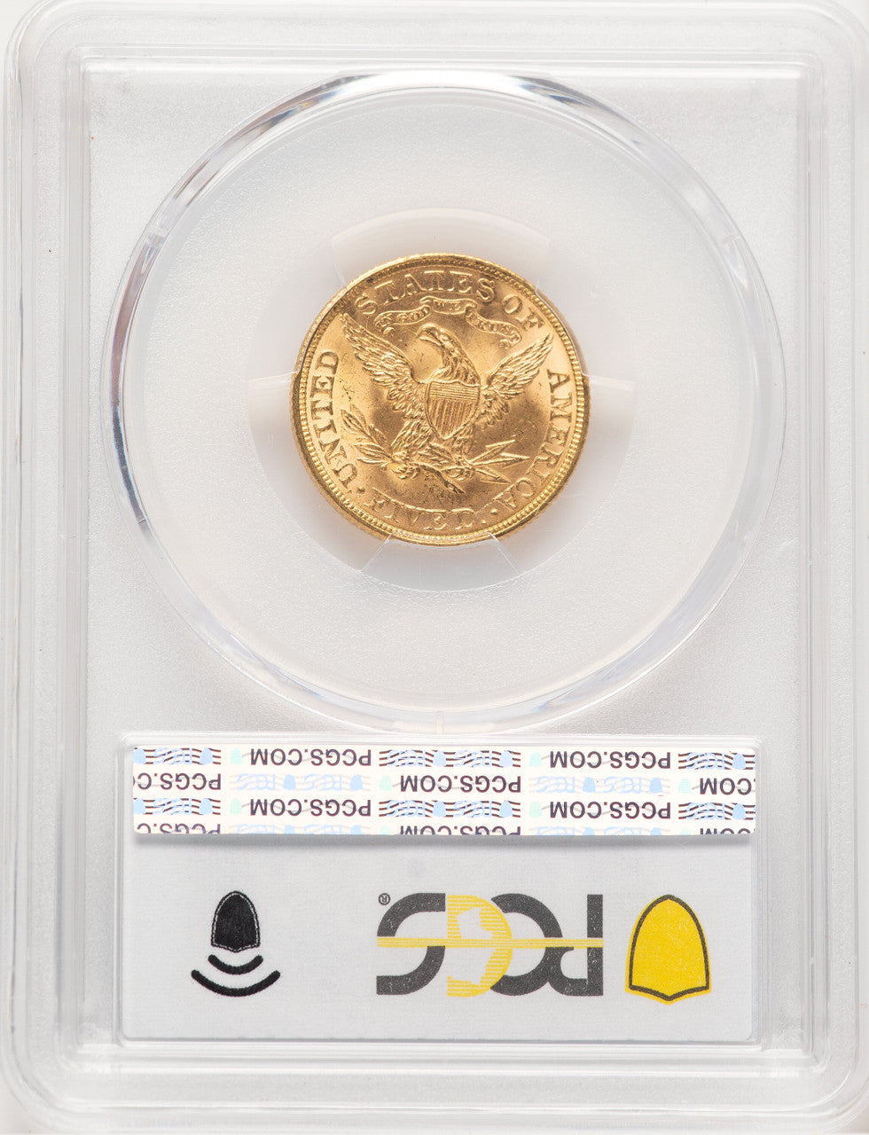 1891 $5 Liberty Half Eagle PCGS MS64 (777398045)