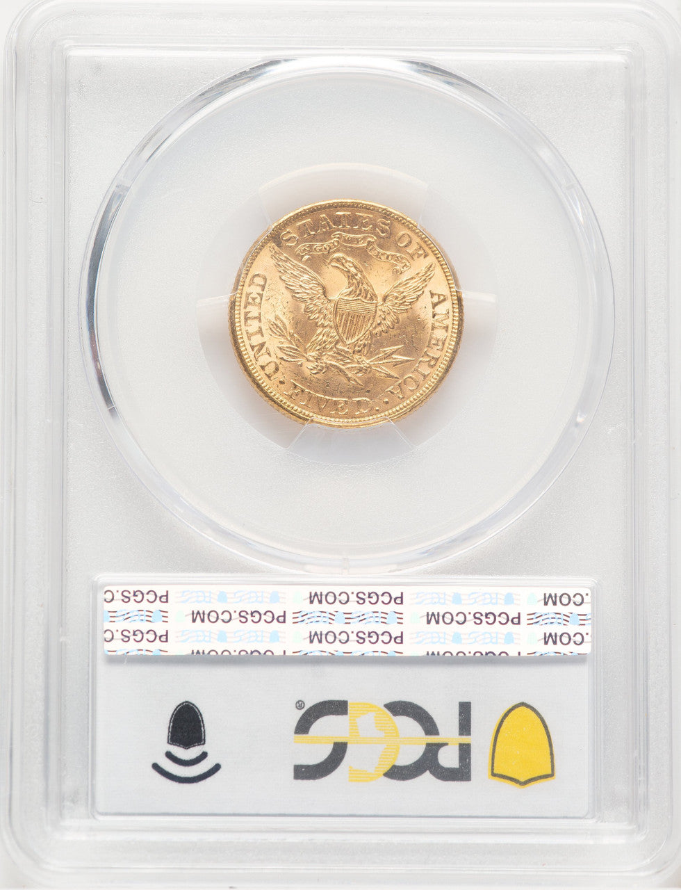 1891 $5 Liberty Half Eagle PCGS MS64 (777398048)