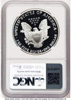 1997-P Proof Silver Eagle 1 oz Thomas Uram NGC PF70 (777402011)