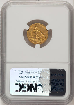 1915 $2.50 Indian Quarter Eagle NGC MS61 (777410030)