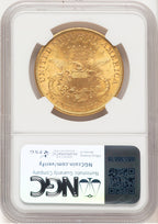 1899 $20 Liberty Double Eagle NGC MS62+