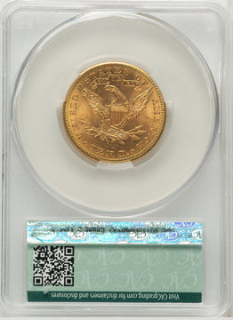 1901-S $10 Liberty Eagle CACG MS65 (777410071)