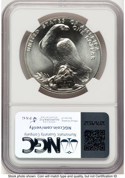 1984-S Olympics Silver Commemorative Magnum Opus Modern Issues NGC MS70