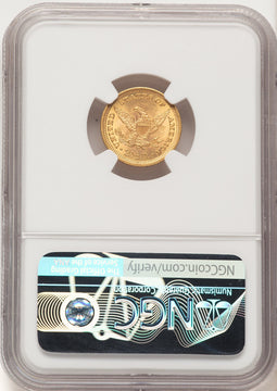 1901 $2.50 Liberty Quarter Eagle NGC MS65 (777420003)