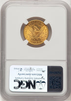 1902-S $5 CAC Liberty Half Eagle NGC MS63