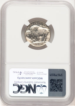 1919 5C Buffalo Nickel NGC MS66